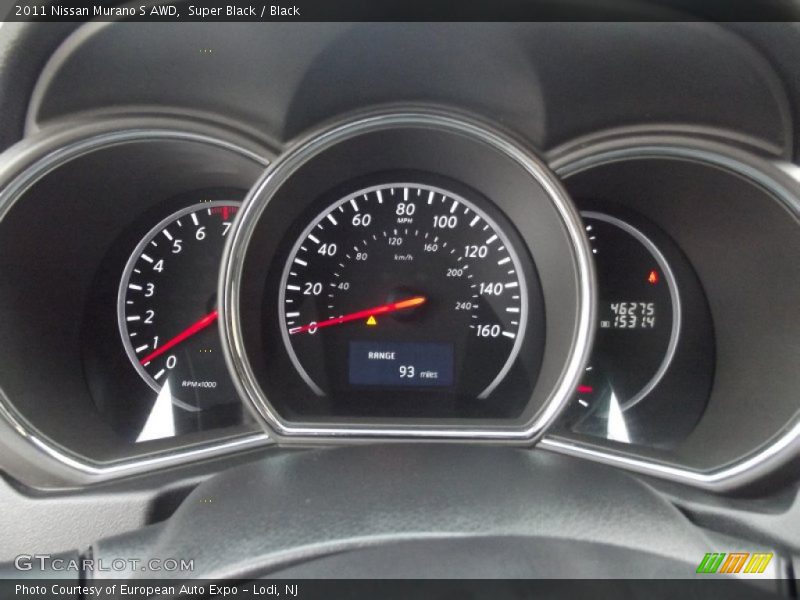 Super Black / Black 2011 Nissan Murano S AWD