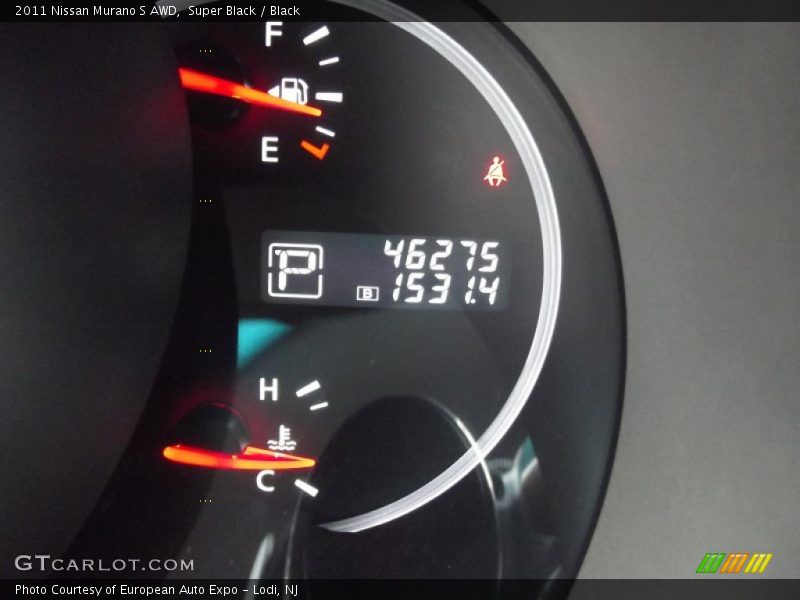 Super Black / Black 2011 Nissan Murano S AWD