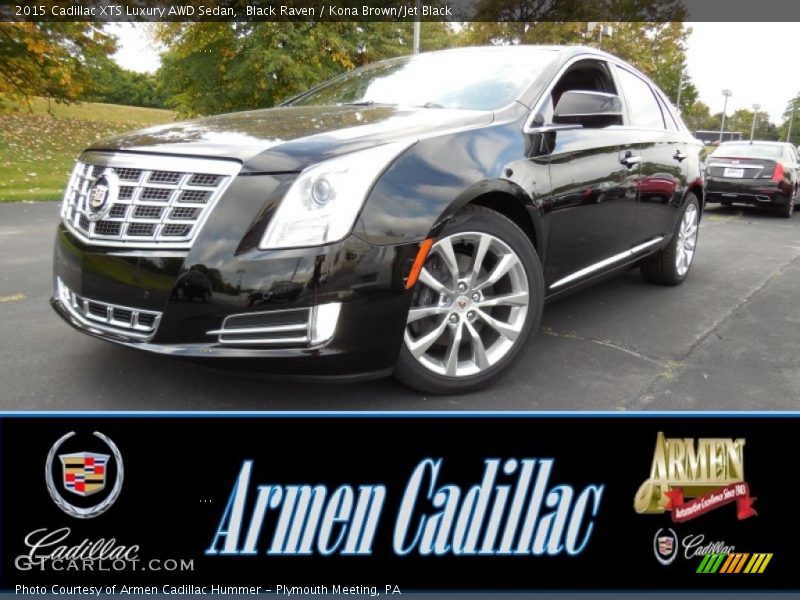 Black Raven / Kona Brown/Jet Black 2015 Cadillac XTS Luxury AWD Sedan