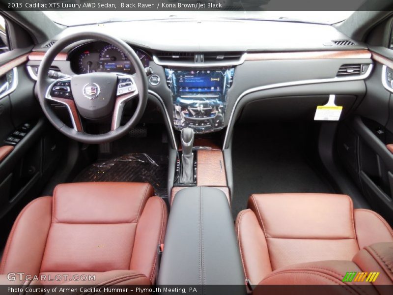 Black Raven / Kona Brown/Jet Black 2015 Cadillac XTS Luxury AWD Sedan