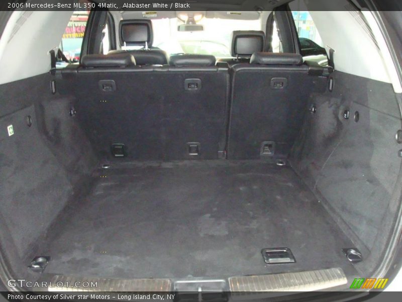 Alabaster White / Black 2006 Mercedes-Benz ML 350 4Matic