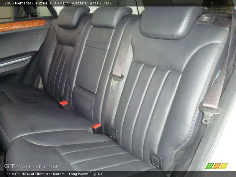 Alabaster White / Black 2006 Mercedes-Benz ML 350 4Matic