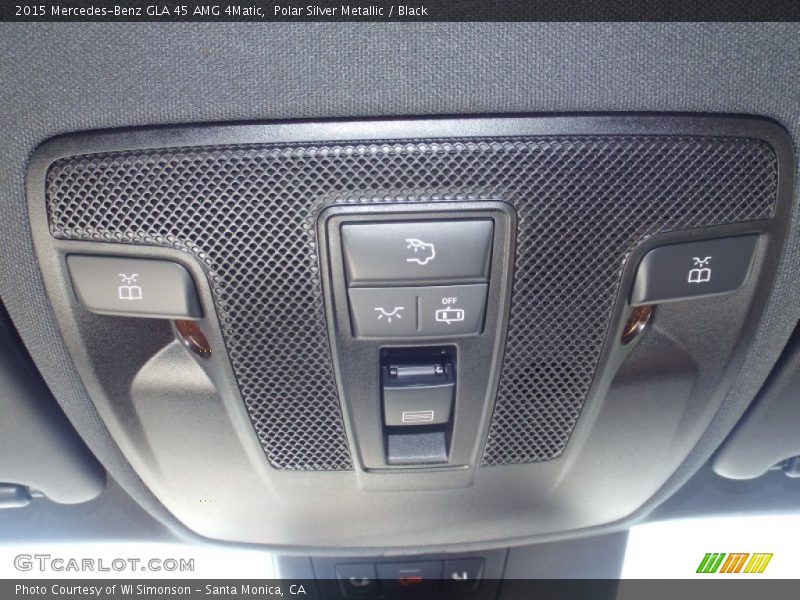 Polar Silver Metallic / Black 2015 Mercedes-Benz GLA 45 AMG 4Matic