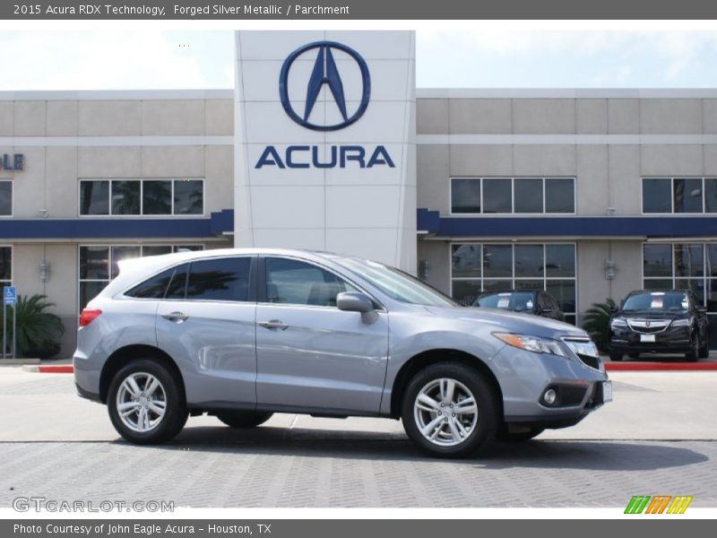 Forged Silver Metallic / Parchment 2015 Acura RDX Technology