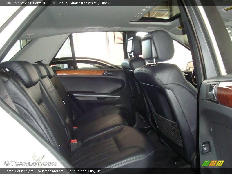 Alabaster White / Black 2006 Mercedes-Benz ML 350 4Matic