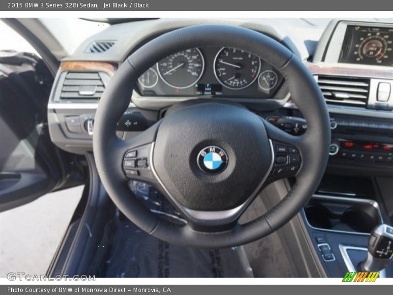 Jet Black / Black 2015 BMW 3 Series 328i Sedan
