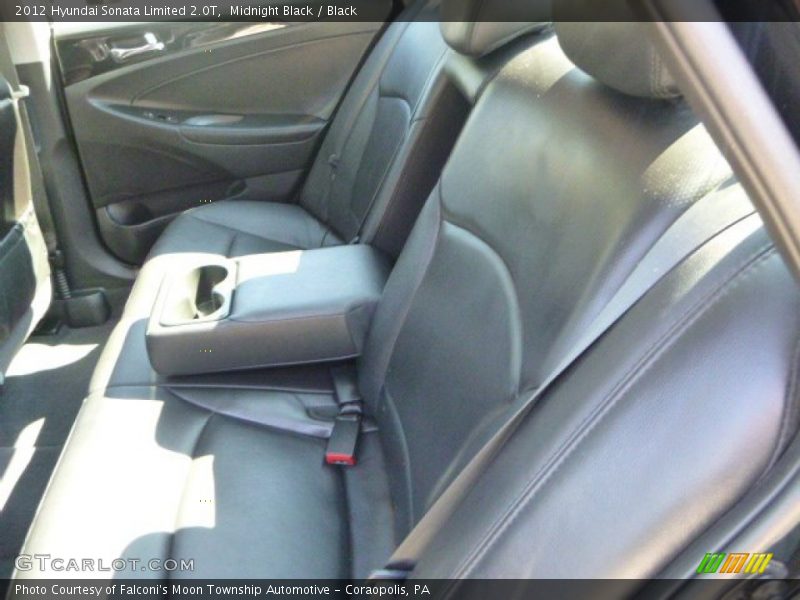Midnight Black / Black 2012 Hyundai Sonata Limited 2.0T