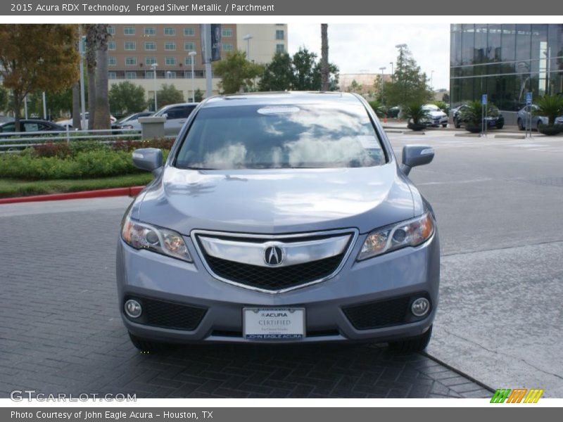 Forged Silver Metallic / Parchment 2015 Acura RDX Technology