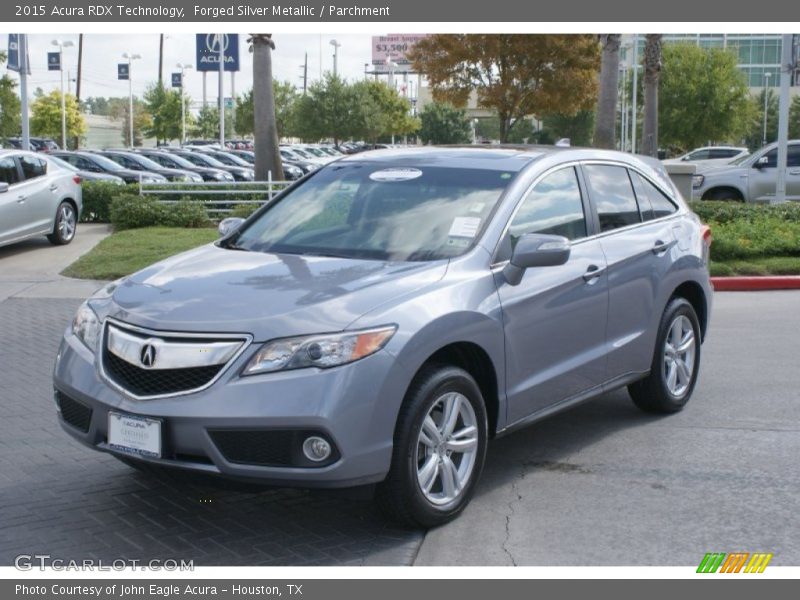 Forged Silver Metallic / Parchment 2015 Acura RDX Technology