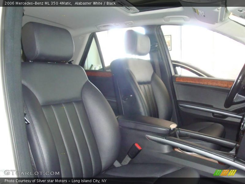 Alabaster White / Black 2006 Mercedes-Benz ML 350 4Matic