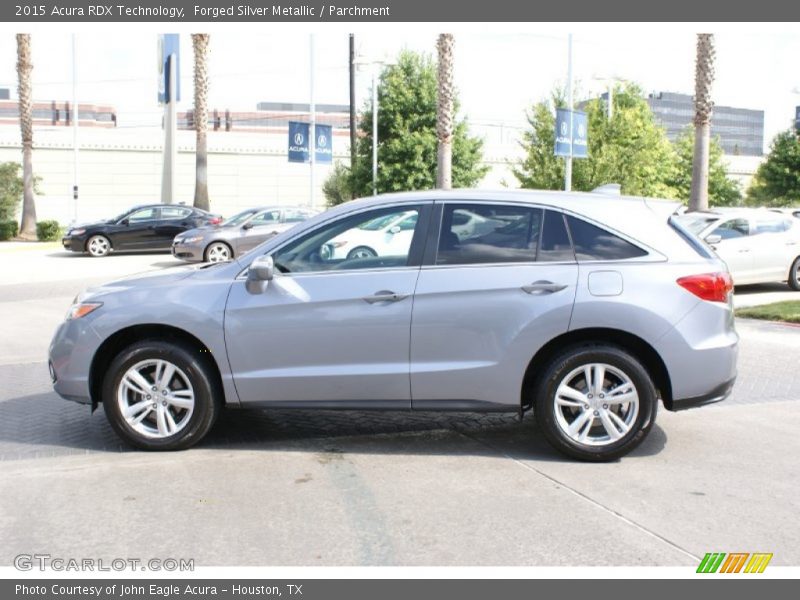 Forged Silver Metallic / Parchment 2015 Acura RDX Technology