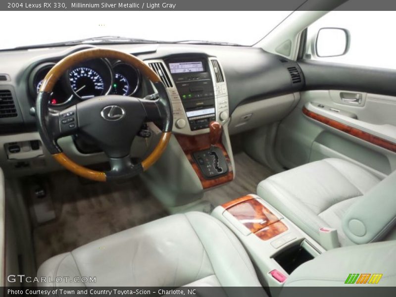 Millinnium Silver Metallic / Light Gray 2004 Lexus RX 330