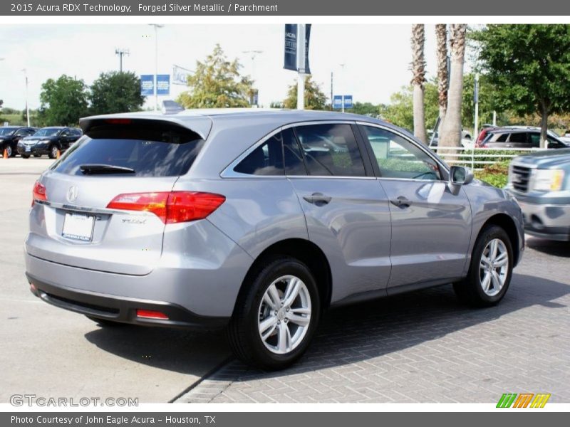 Forged Silver Metallic / Parchment 2015 Acura RDX Technology