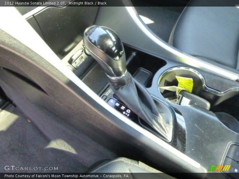 Midnight Black / Black 2012 Hyundai Sonata Limited 2.0T