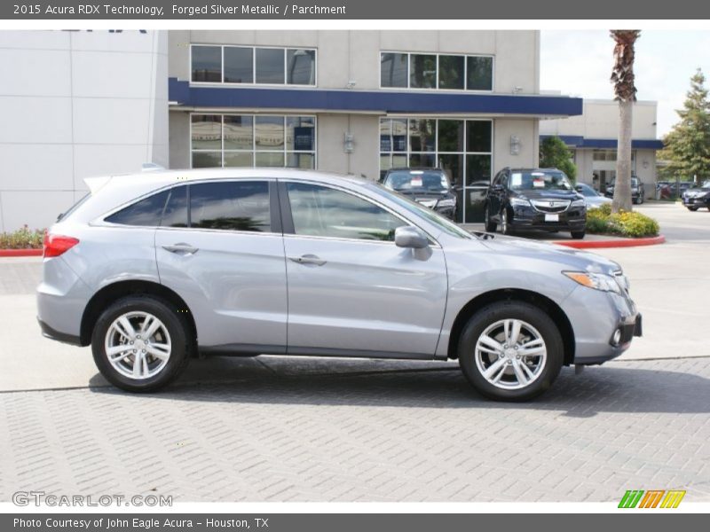 Forged Silver Metallic / Parchment 2015 Acura RDX Technology