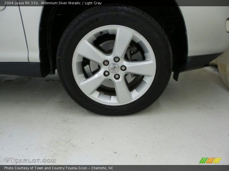Millinnium Silver Metallic / Light Gray 2004 Lexus RX 330