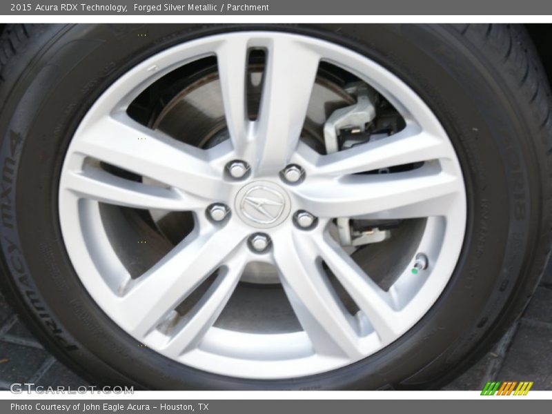 Forged Silver Metallic / Parchment 2015 Acura RDX Technology