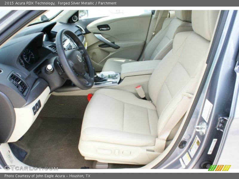 Forged Silver Metallic / Parchment 2015 Acura RDX Technology