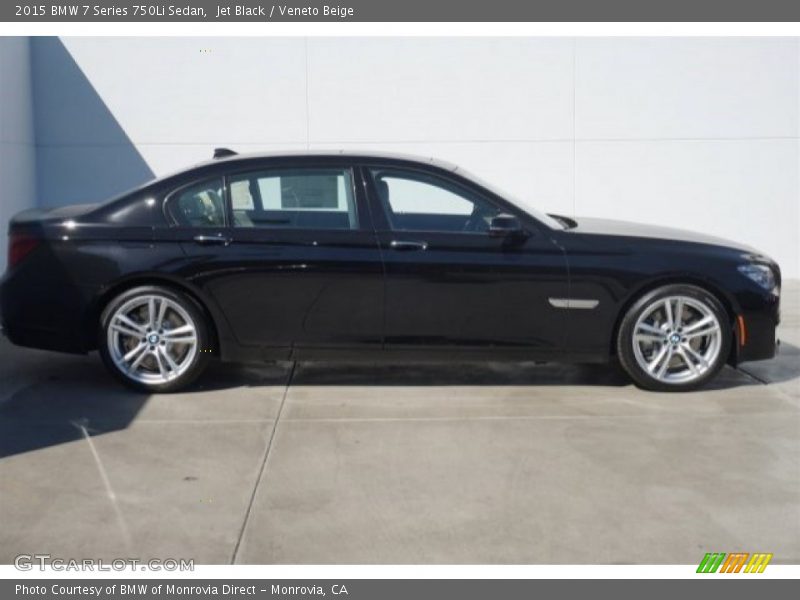 Jet Black / Veneto Beige 2015 BMW 7 Series 750Li Sedan