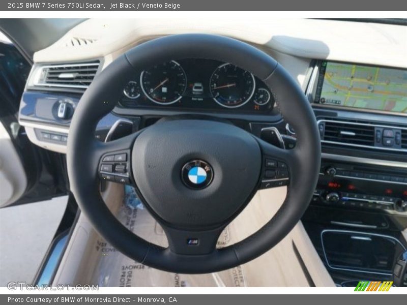  2015 7 Series 750Li Sedan Steering Wheel