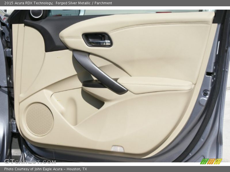 Forged Silver Metallic / Parchment 2015 Acura RDX Technology