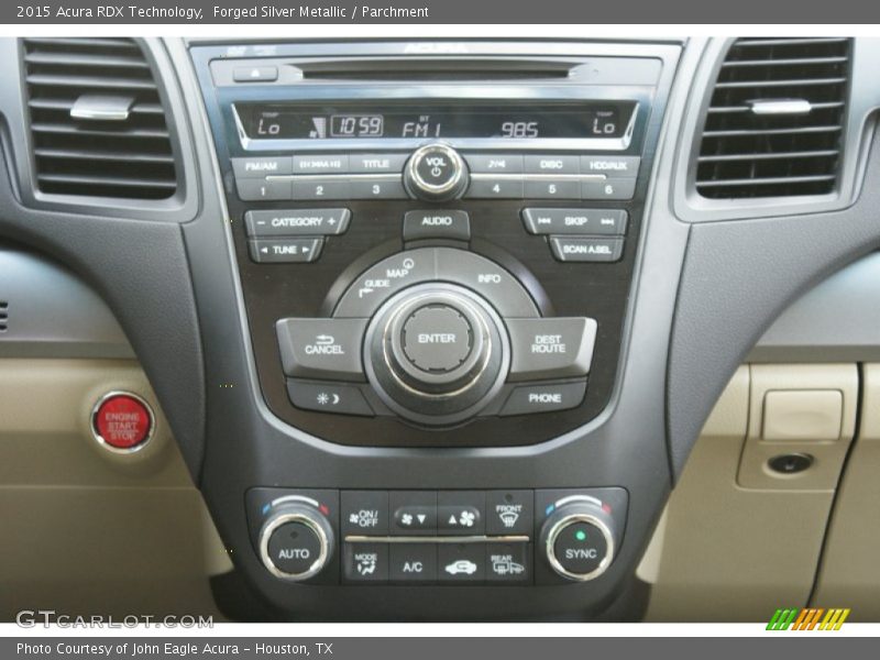 Forged Silver Metallic / Parchment 2015 Acura RDX Technology
