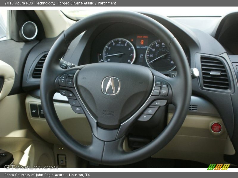 Forged Silver Metallic / Parchment 2015 Acura RDX Technology