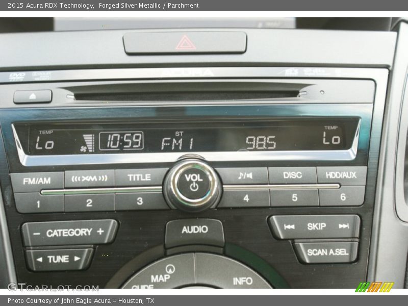 Forged Silver Metallic / Parchment 2015 Acura RDX Technology