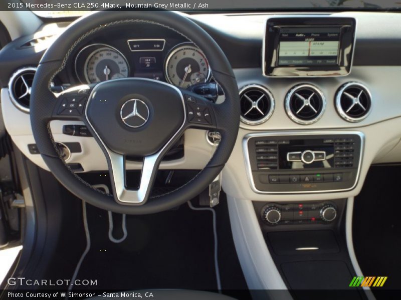 Mountain Grey Metallic / Ash 2015 Mercedes-Benz GLA 250 4Matic