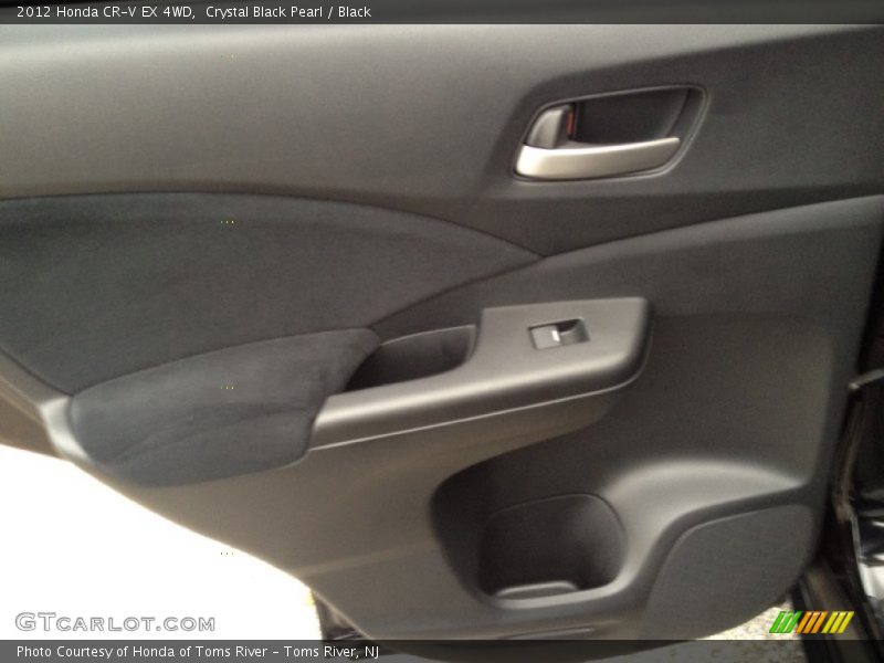 Crystal Black Pearl / Black 2012 Honda CR-V EX 4WD