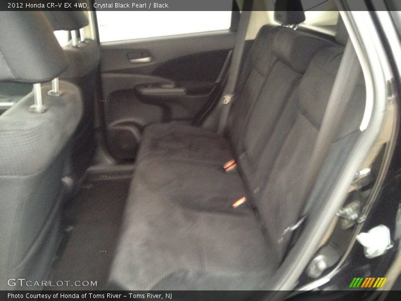Crystal Black Pearl / Black 2012 Honda CR-V EX 4WD