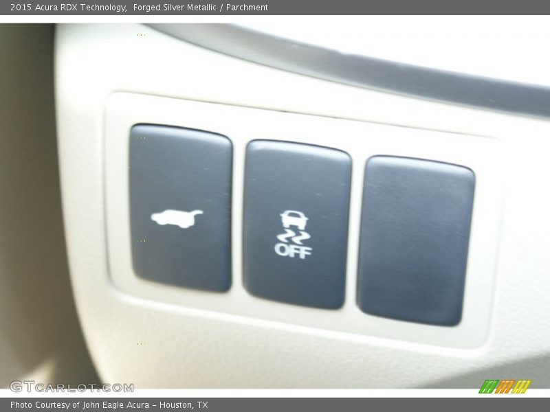 Forged Silver Metallic / Parchment 2015 Acura RDX Technology
