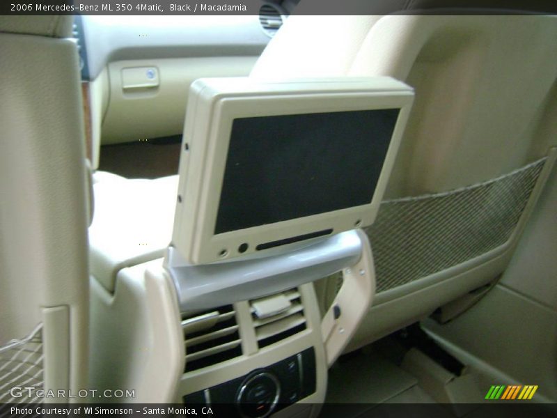 Black / Macadamia 2006 Mercedes-Benz ML 350 4Matic