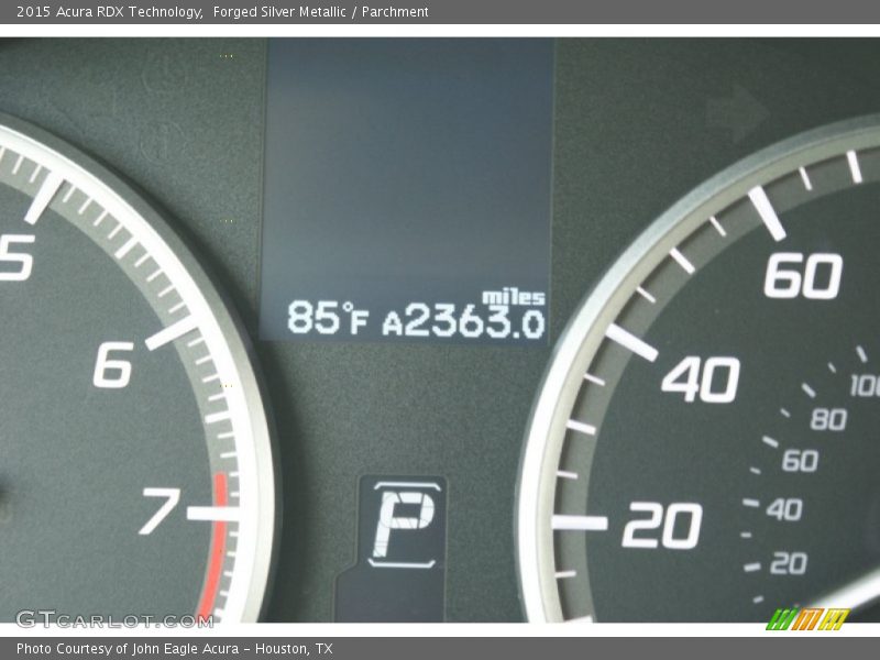 Forged Silver Metallic / Parchment 2015 Acura RDX Technology
