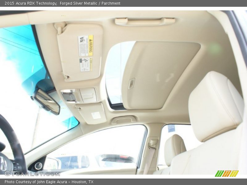 Forged Silver Metallic / Parchment 2015 Acura RDX Technology