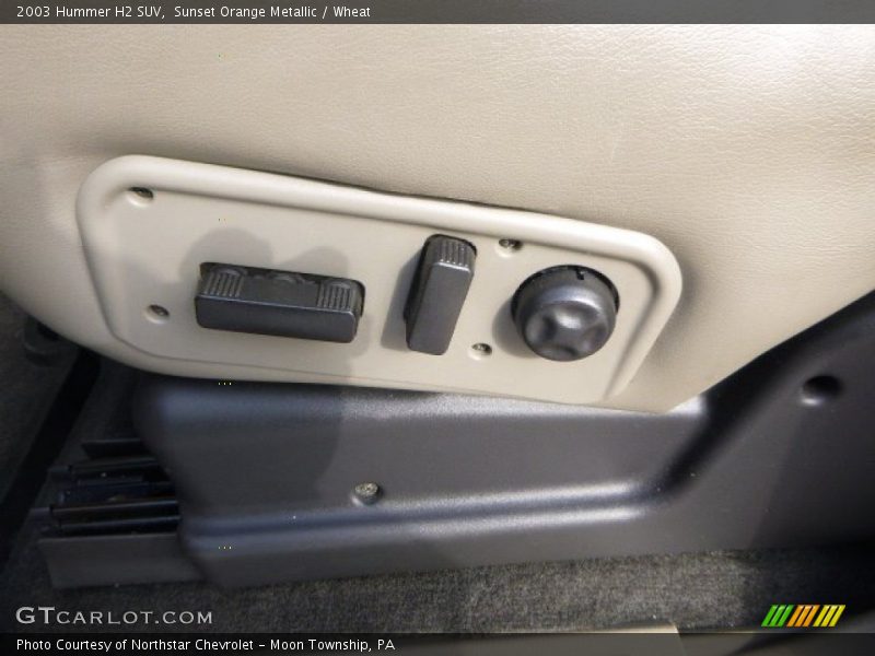 Sunset Orange Metallic / Wheat 2003 Hummer H2 SUV