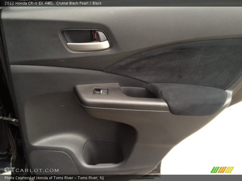 Crystal Black Pearl / Black 2012 Honda CR-V EX 4WD