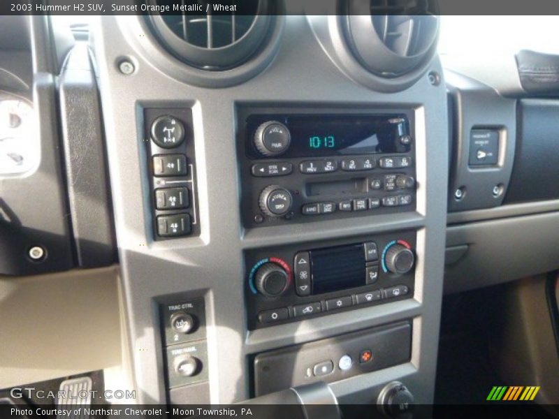 Sunset Orange Metallic / Wheat 2003 Hummer H2 SUV