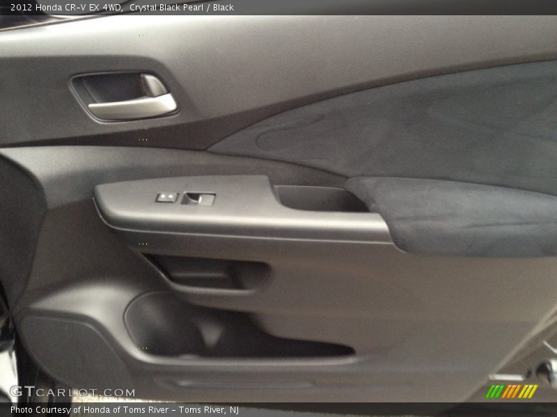 Crystal Black Pearl / Black 2012 Honda CR-V EX 4WD