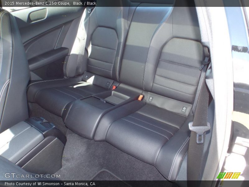 Black / Black 2015 Mercedes-Benz C 250 Coupe