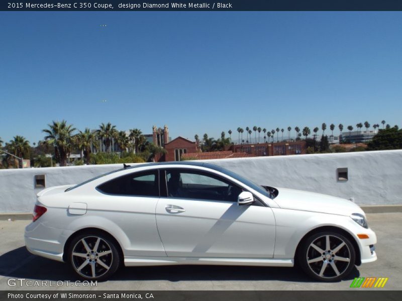  2015 C 350 Coupe designo Diamond White Metallic