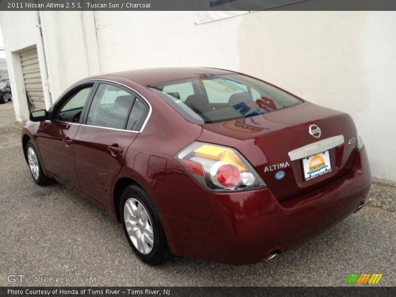 Tuscan Sun / Charcoal 2011 Nissan Altima 2.5 S