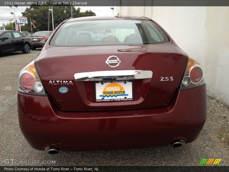 Tuscan Sun / Charcoal 2011 Nissan Altima 2.5 S