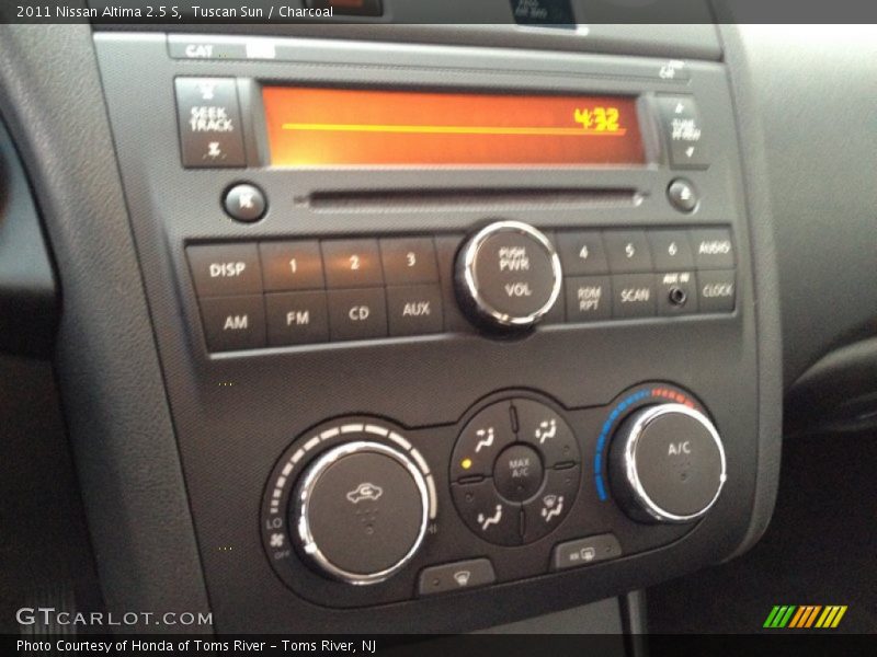 Tuscan Sun / Charcoal 2011 Nissan Altima 2.5 S