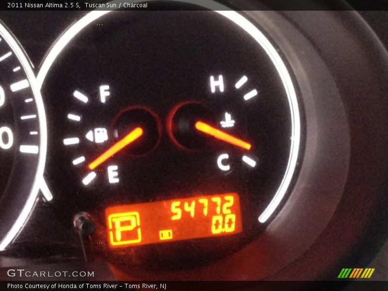 Tuscan Sun / Charcoal 2011 Nissan Altima 2.5 S