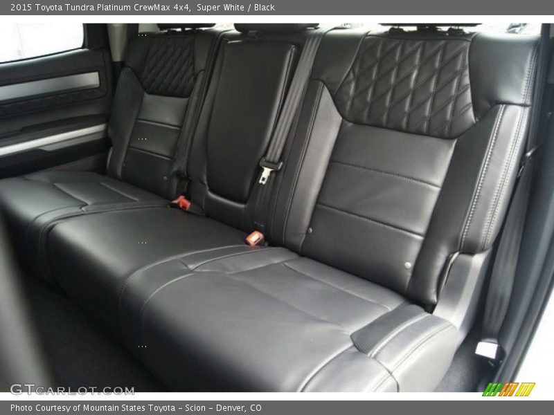 Super White / Black 2015 Toyota Tundra Platinum CrewMax 4x4