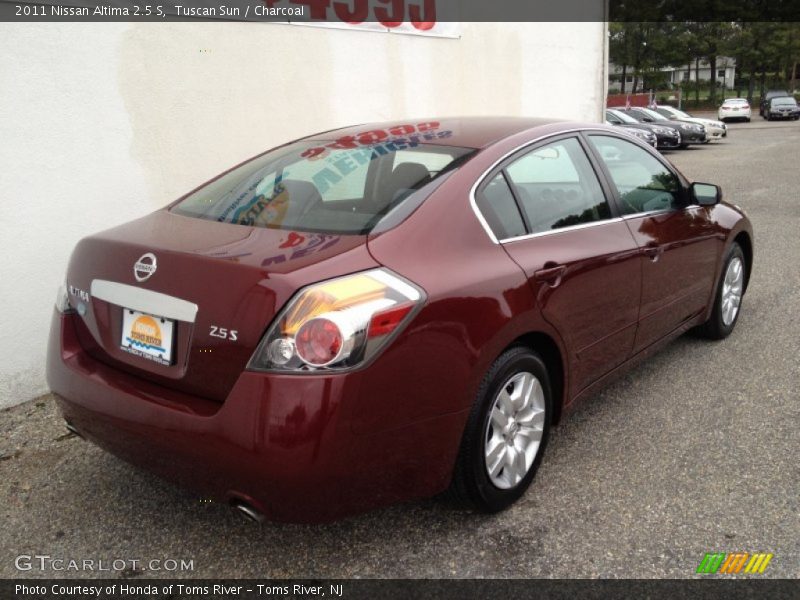 Tuscan Sun / Charcoal 2011 Nissan Altima 2.5 S