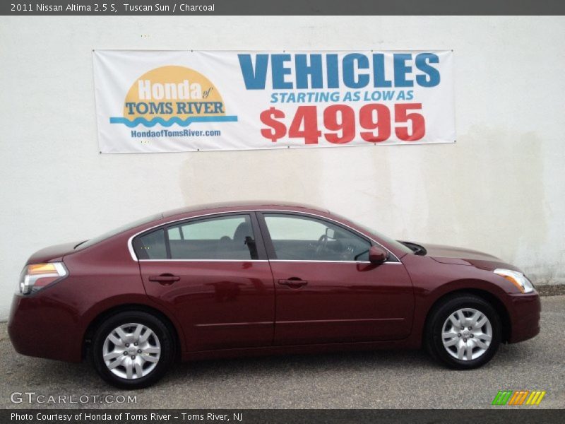 Tuscan Sun / Charcoal 2011 Nissan Altima 2.5 S
