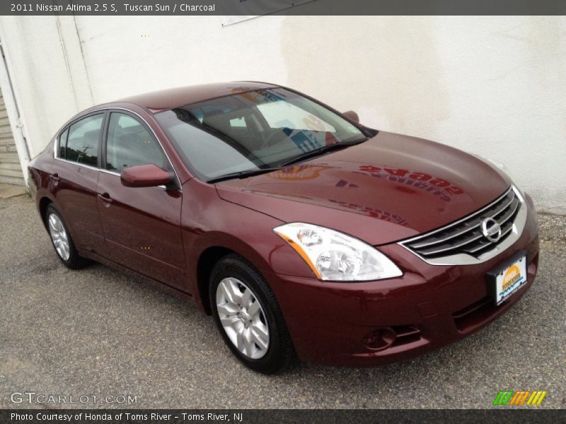 Tuscan Sun / Charcoal 2011 Nissan Altima 2.5 S