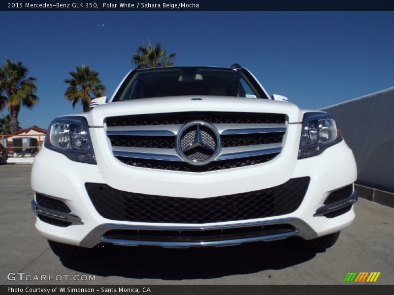 Polar White / Sahara Beige/Mocha 2015 Mercedes-Benz GLK 350